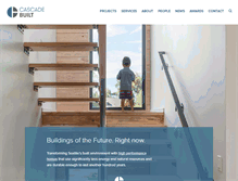 Tablet Screenshot of cascadebuilt.com
